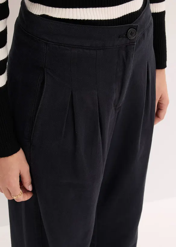 Twillbukse i 100% bomull, bonprix