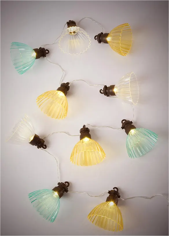 LED-lyslenke i blomsterfasong, bonprix