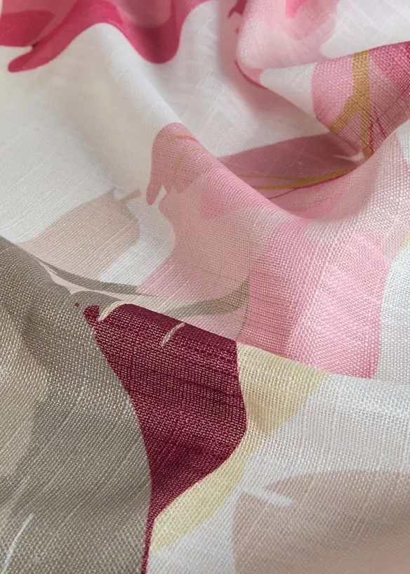 Gardin med trykt blomsterm&oslash;nster (1-pack), bonprix