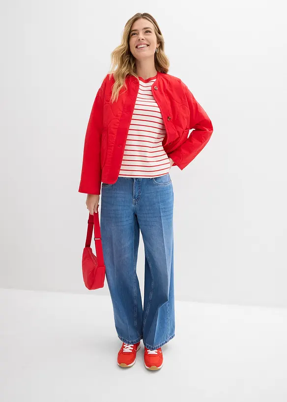 T-skjorte i formstabil, 100% &oslash;kologisk bomull, bonprix