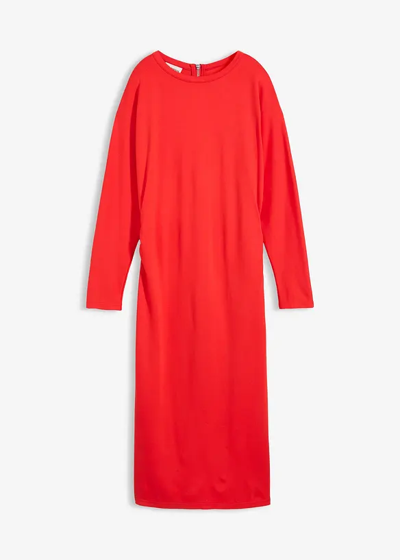 Midikjole i behagelig Punto di Roma-materiale, bonprix