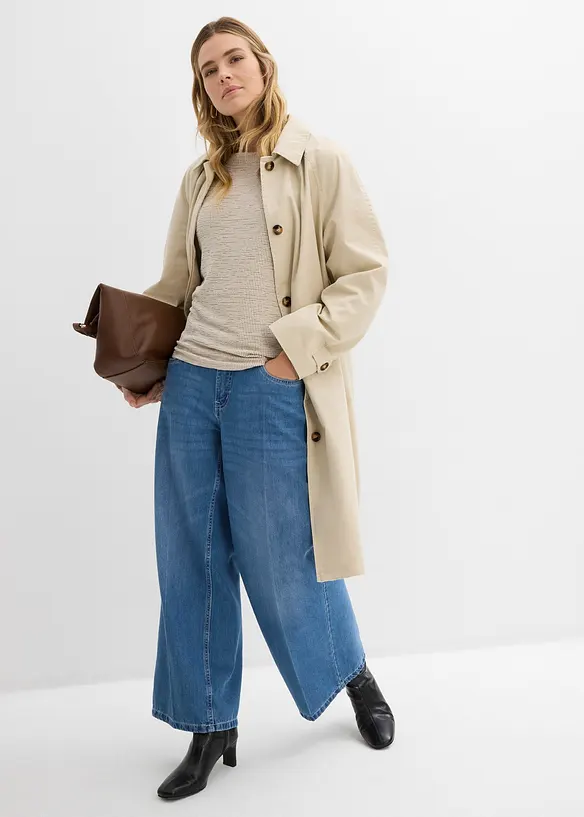 Topp av myk viskosemiks, bonprix