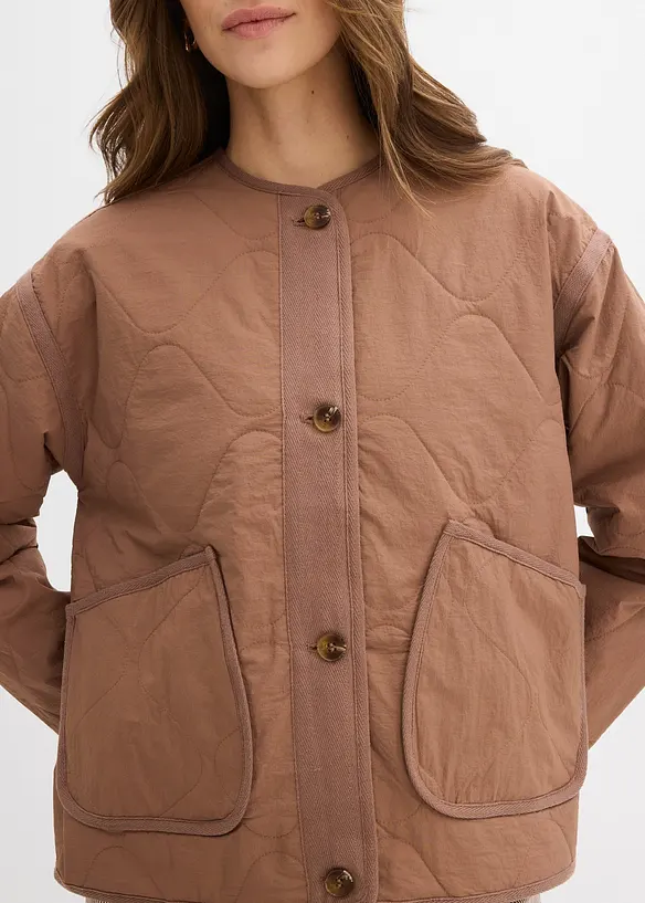 Vattert jakke, bonprix