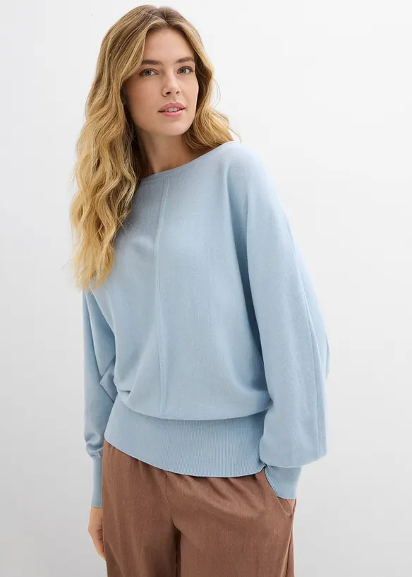 Genser med flaggermusermer, bonprix