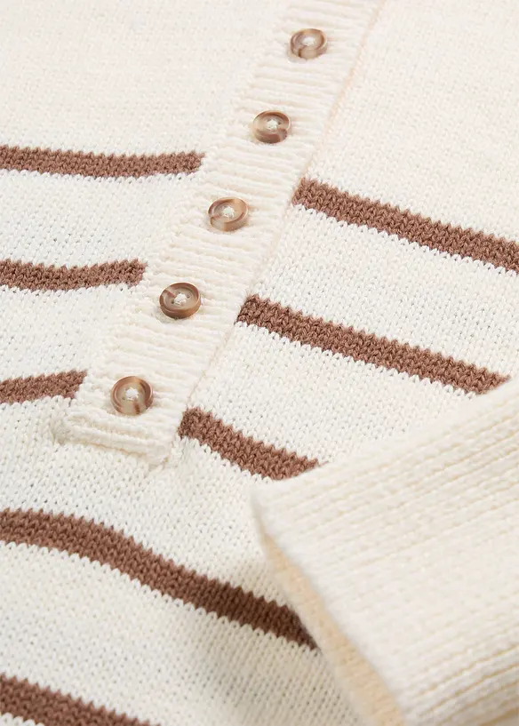 Genser i 100% bomull, bonprix