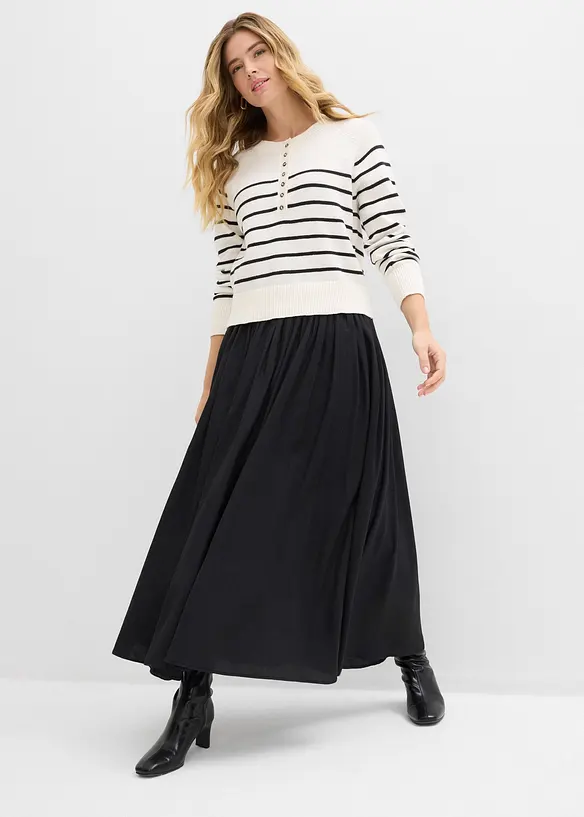 Genser i 100% bomull, bonprix