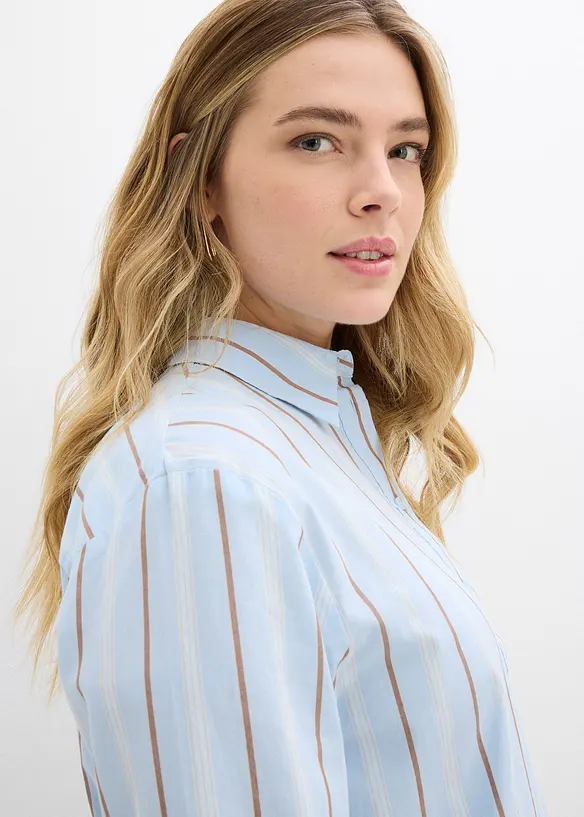 Skjorte i 100% bomull, bonprix