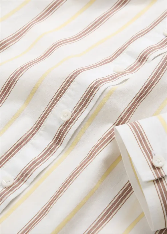 Skjorte i 100% bomull, bonprix