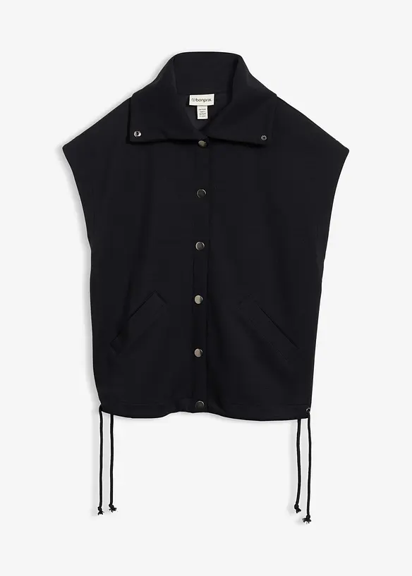 Vest av behagelig scuba, bonprix