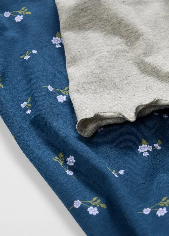 Pyjamas med myk bomull, bonprix