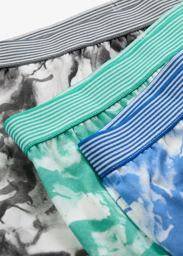 Boxershorts av myk bomull i ettersittende modell (5-pack), bonprix