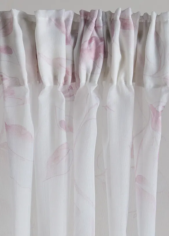 Gardin med blomsterm&oslash;nster (1-pack), bonprix