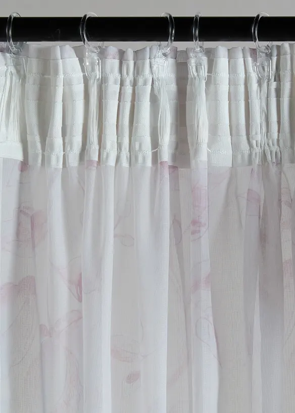 Gardin med blomsterm&oslash;nster (1-pack), bonprix