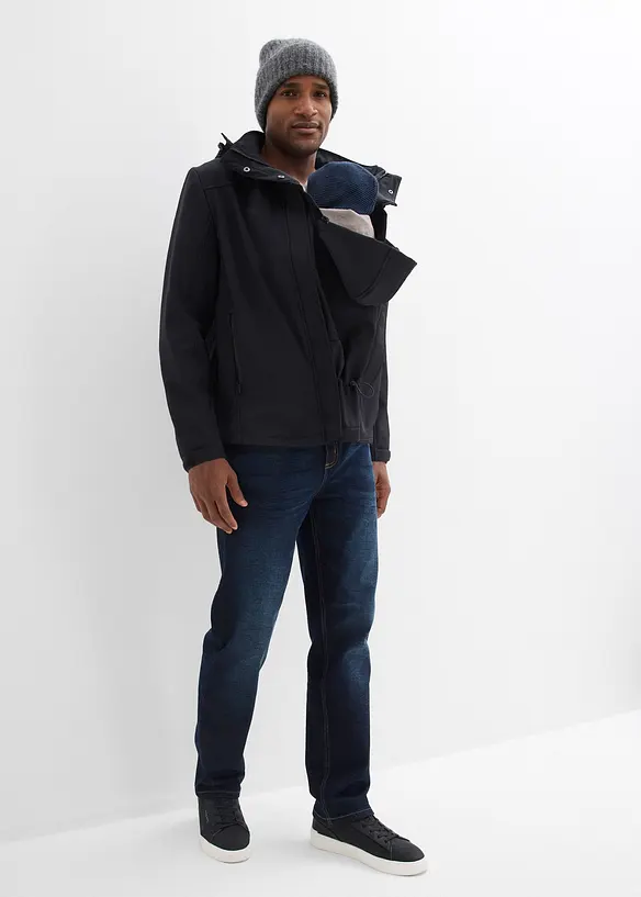 3-i-1-b&aelig;rejakke for herre med b&aelig;refunksjon foran og bak, bonprix