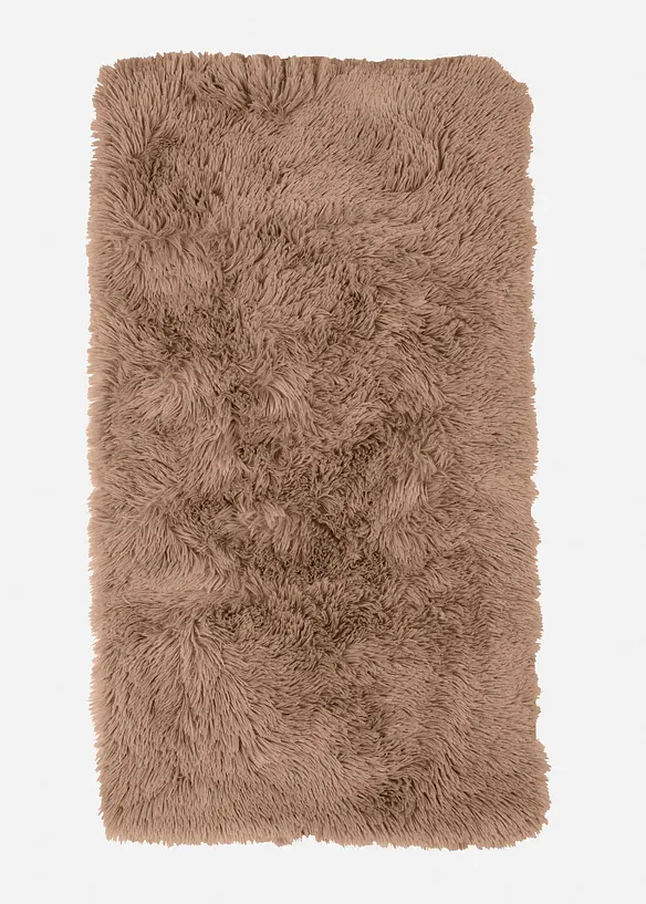 Badematte med memoryskum og syntetisk skinn, bonprix