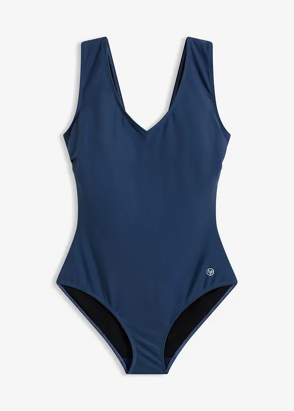 Shape-badedrakt, middels formende med V-utringning, bonprix