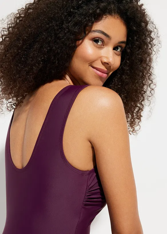 Shape-badedrakt, middels formende med V-utringning, bonprix