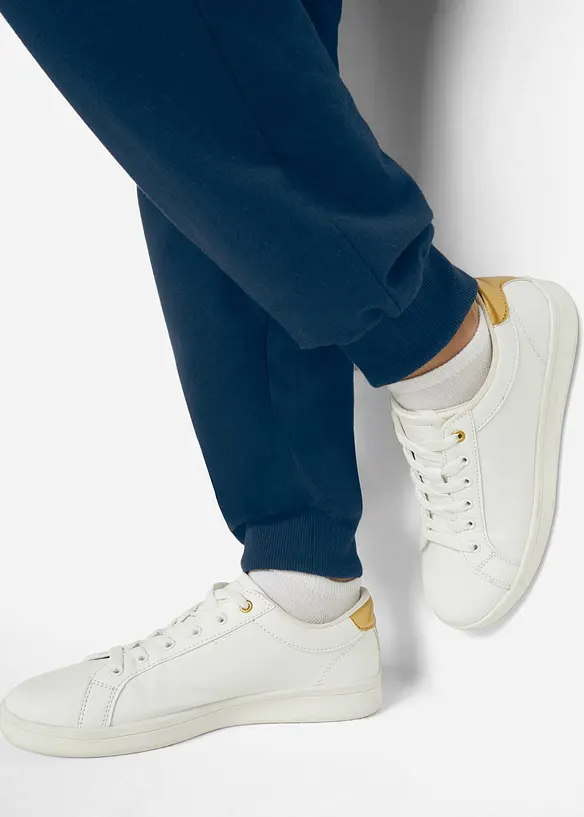 Joggebukse med bomull (2-pack), bonprix