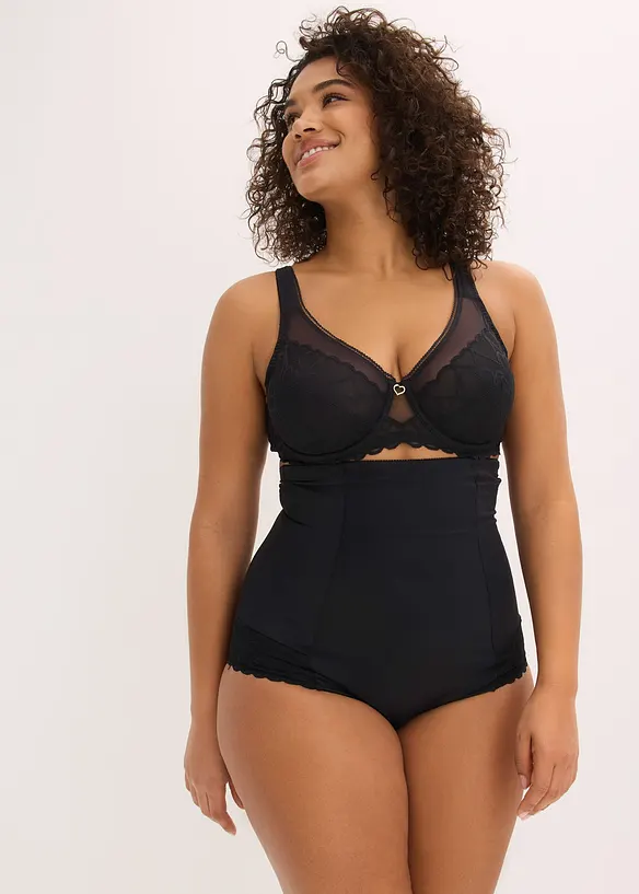 Strong Shape-truse med hjerteblonde, bonprix