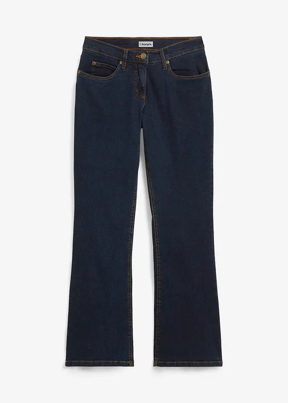Bootcut-jeans High Waist, Stretch, bonprix