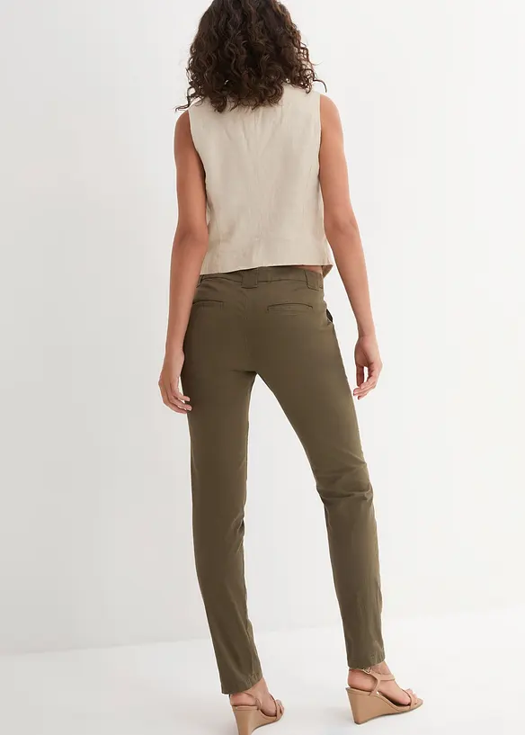 Chinos med stretch, bonprix