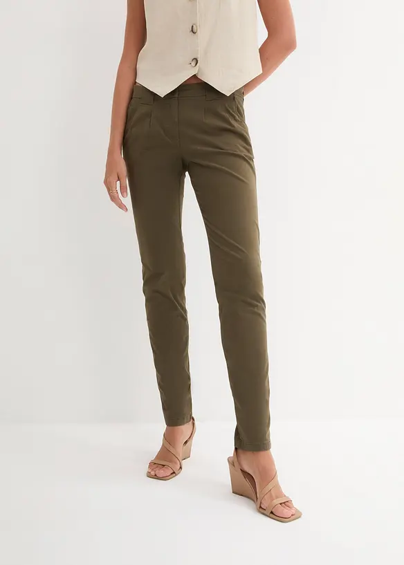 Chinos med stretch, bonprix