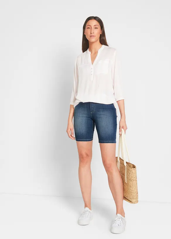 Jeans-bermudashorts Mid Waist, bonprix