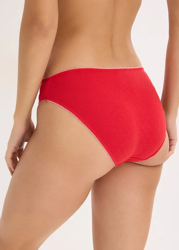 Truse med hullm&oslash;nster (5-pack), bonprix