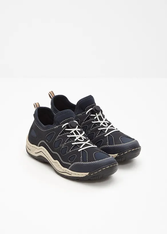 Komfort slip in-sneakers med lett s&aring;le fra Rieker, Rieker