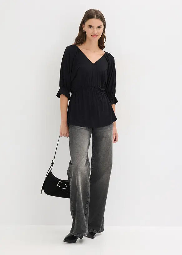 Trikottunika i viskosemiks, bonprix