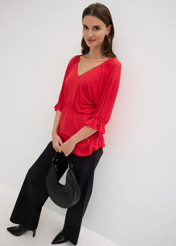 Trikottunika i viskosemiks, bonprix