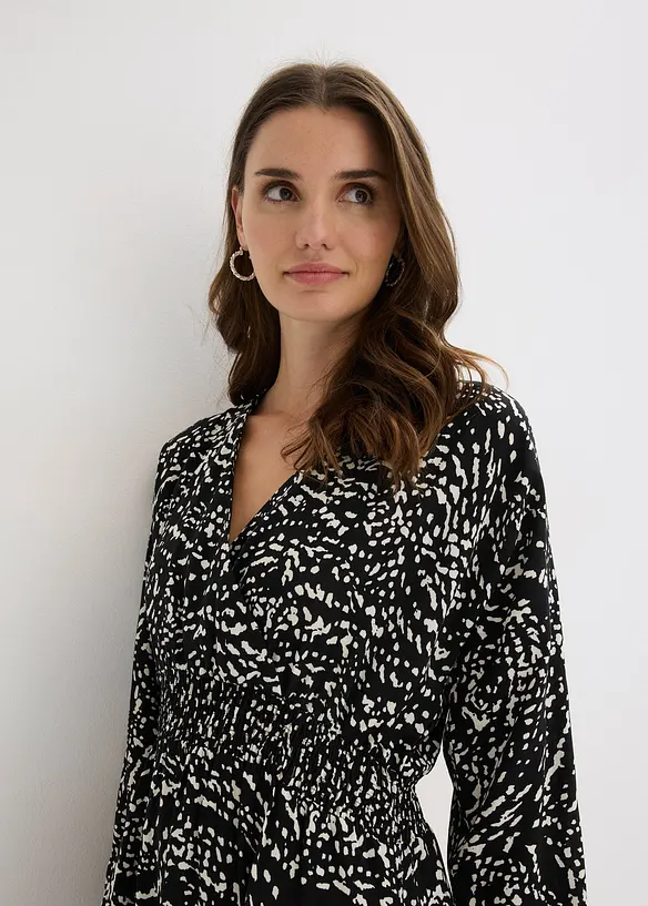 Maxikjole i 100% viskose, bonprix