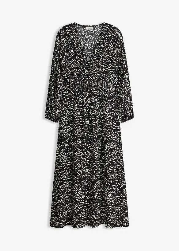 Maxikjole i 100% viskose, bonprix