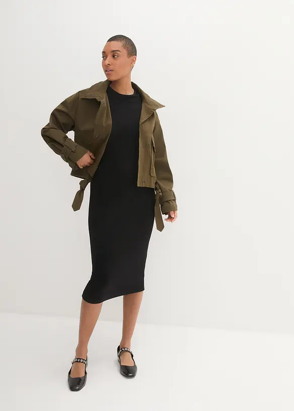 Trikotkjole i fin viskose, bonprix