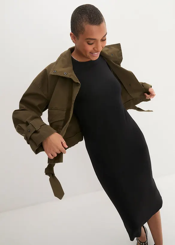 Trikotkjole i fin viskose, bonprix