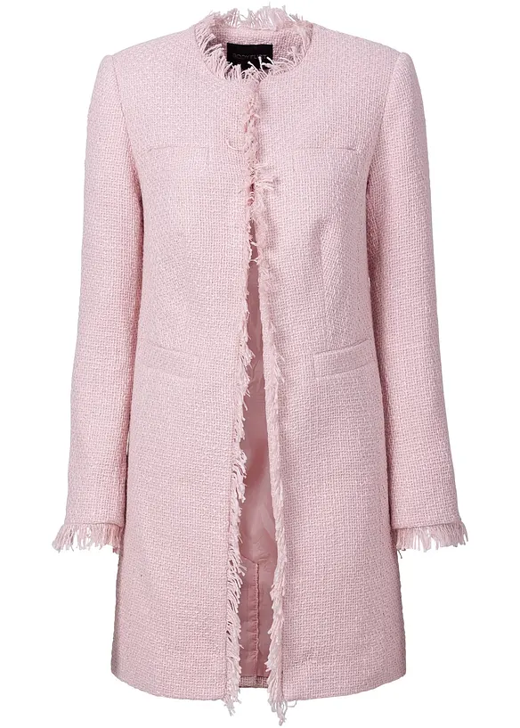 Lang boucl&eacute;blazer, bonprix