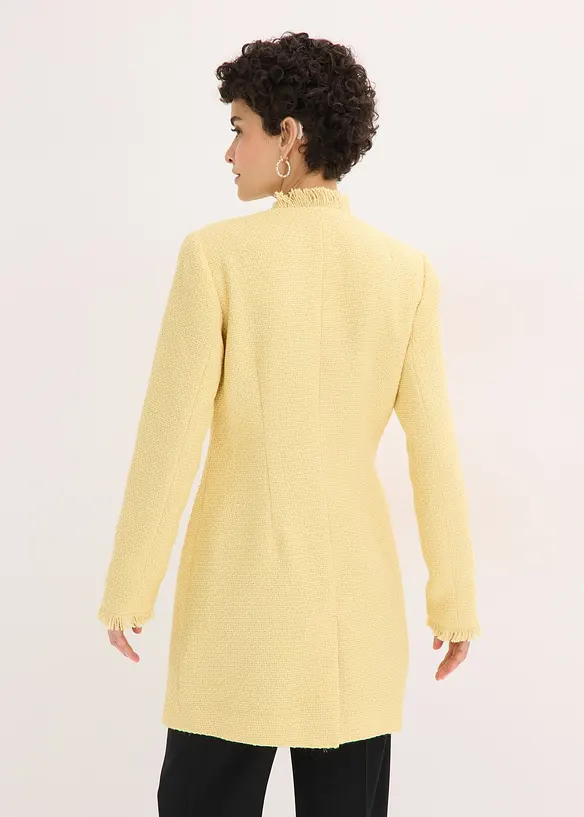 Lang boucl&eacute;blazer, bonprix