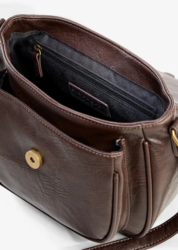 Liten skulderveske med spennedetalj, bonprix