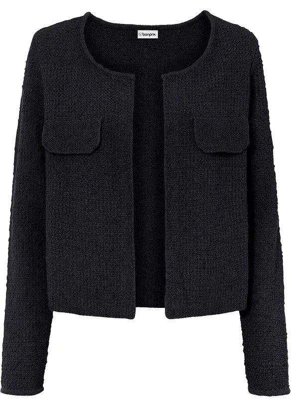 Cardigan i boucl&eacute;, bonprix