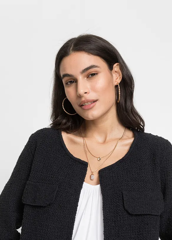 Cardigan i boucl&eacute;, bonprix