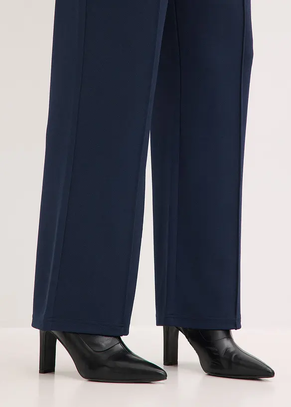 Pull on-bukse i formstabilt Interlockmateriale, bonprix