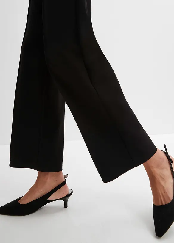 Pull on-bukse i formstabilt Interlockmateriale, bonprix