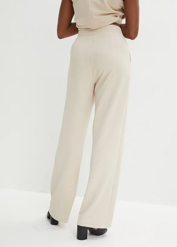 Pull on-bukse i formstabilt interlockmateriale, bonprix