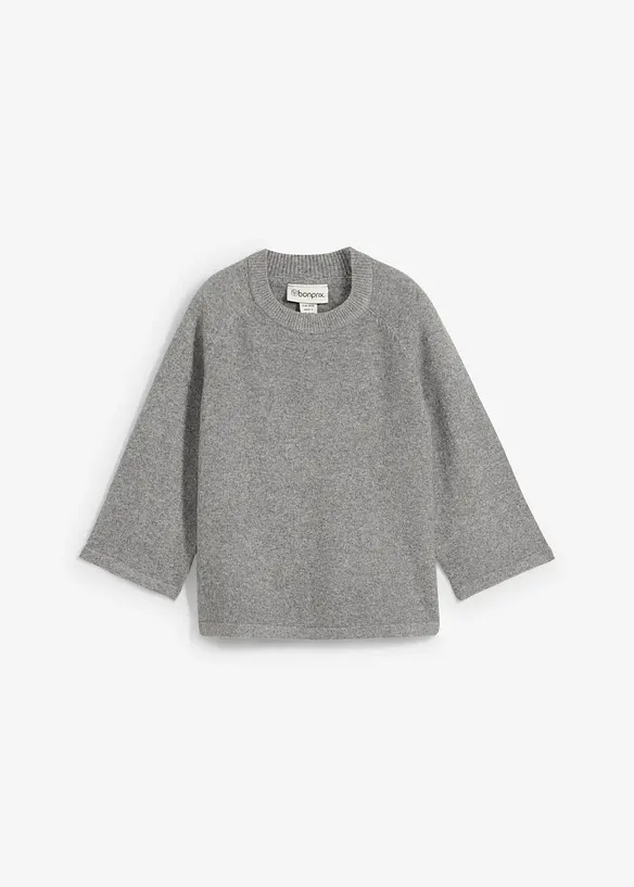 Oversized strikketopp, bonprix