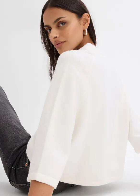 Oversized strikketopp, bonprix