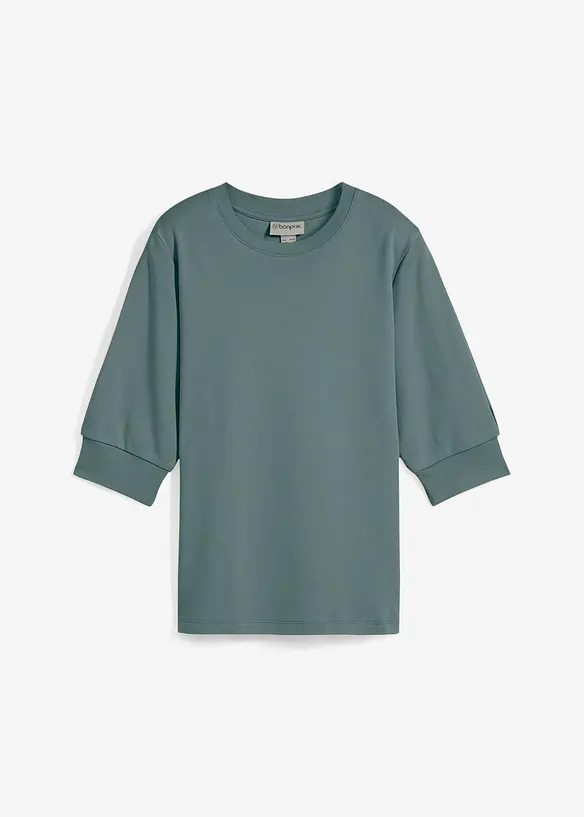 Topp i 100% &oslash;kologisk bomull, bonprix