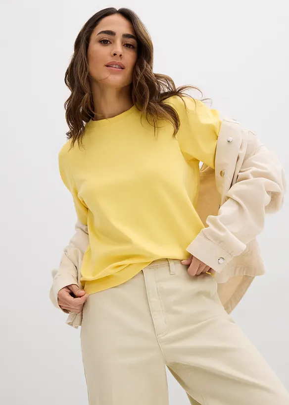 Topp i 100% &oslash;kologisk bomull, bonprix