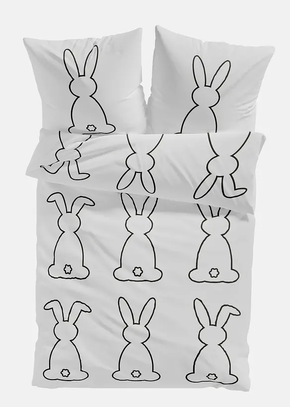 Sengesett i bomullsmiks, bonprix