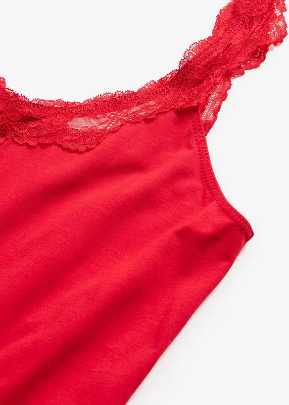 Nattkjole med blonde, bonprix