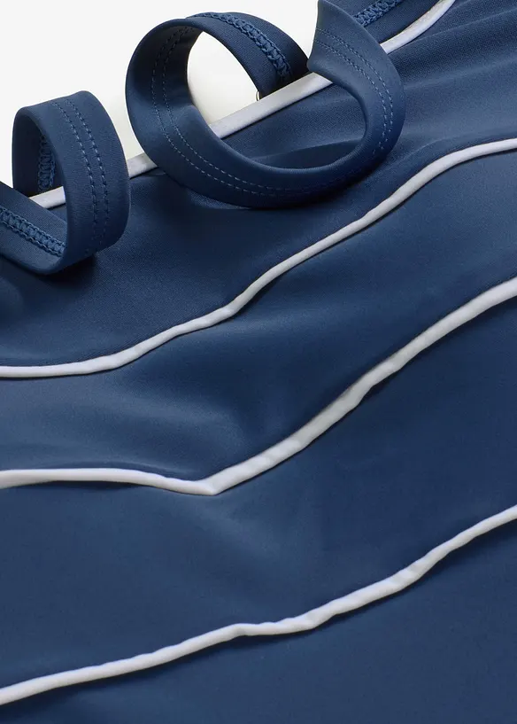 Lang tankini med pyntes&oslash;mmer (2-delt sett), bonprix